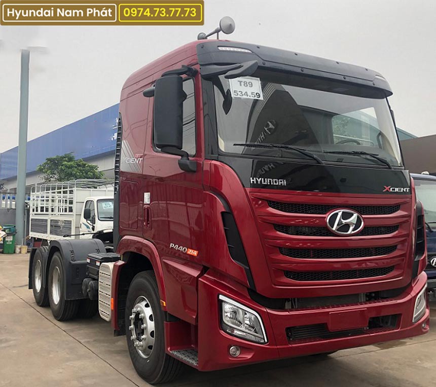 Xe Đầu Kéo Hyundai Xcient 2 Cầu Nhập Khẩu Hàn Quốc